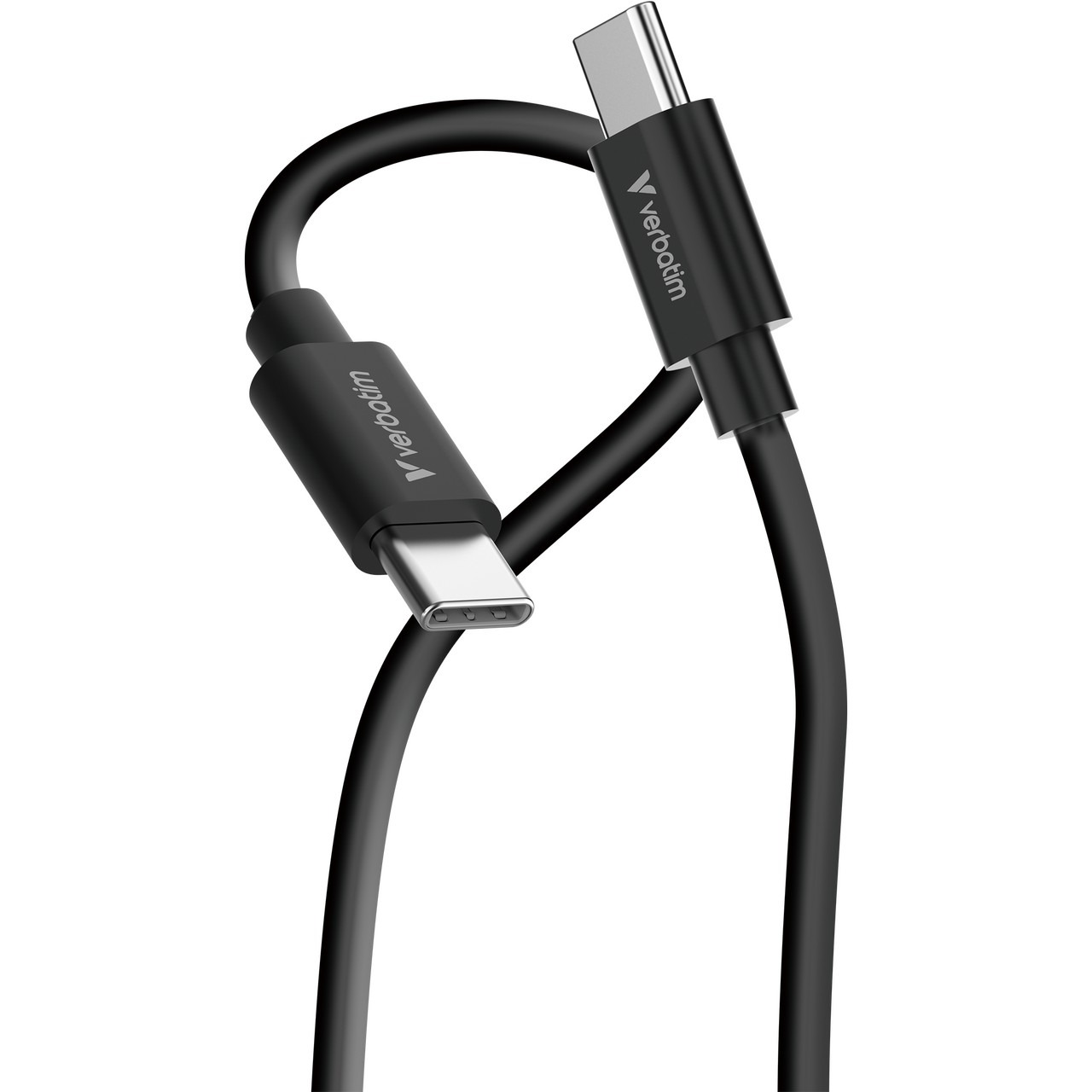 Кабель USB-C to USB-C Verbatim Essentials Sync & Charge 60W / 2 pack/ 1 m Кабель USB-C to USB-C Verbatim Essentials Sync & Charge 60W / 2 pack/ 1 m