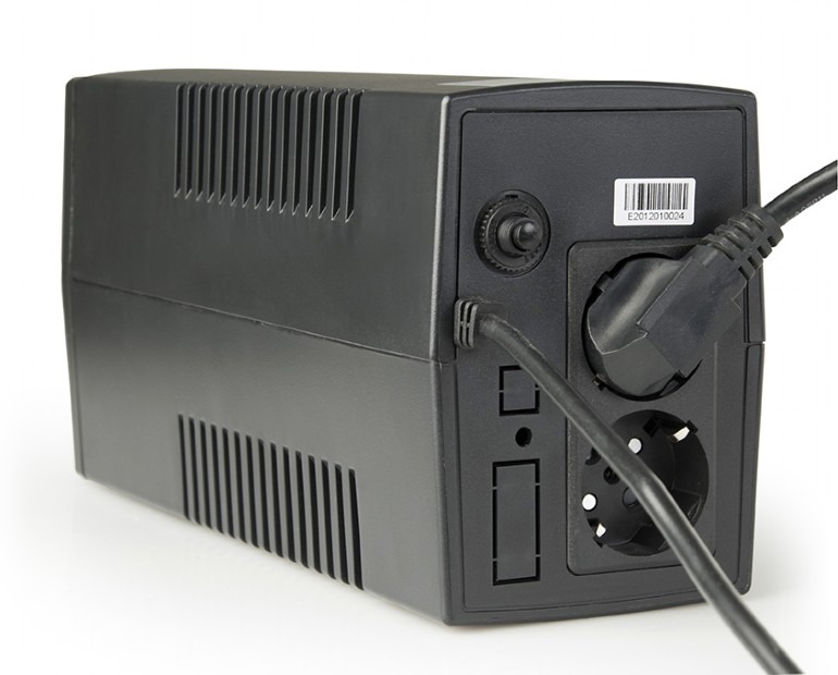 ИБП EnerGenie EG-UPS-B650 / 650VA / 390W / 2 x Schuko sockets / Black ИБП EnerGenie EG-UPS-B650 / 650VA / 390W / 2 x Schuko sockets / Black