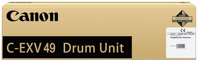 Drum Unit Canon C-EXV49 Black & Color, 75 000 pages A4 at 5% for iR33xx, 35xx Series