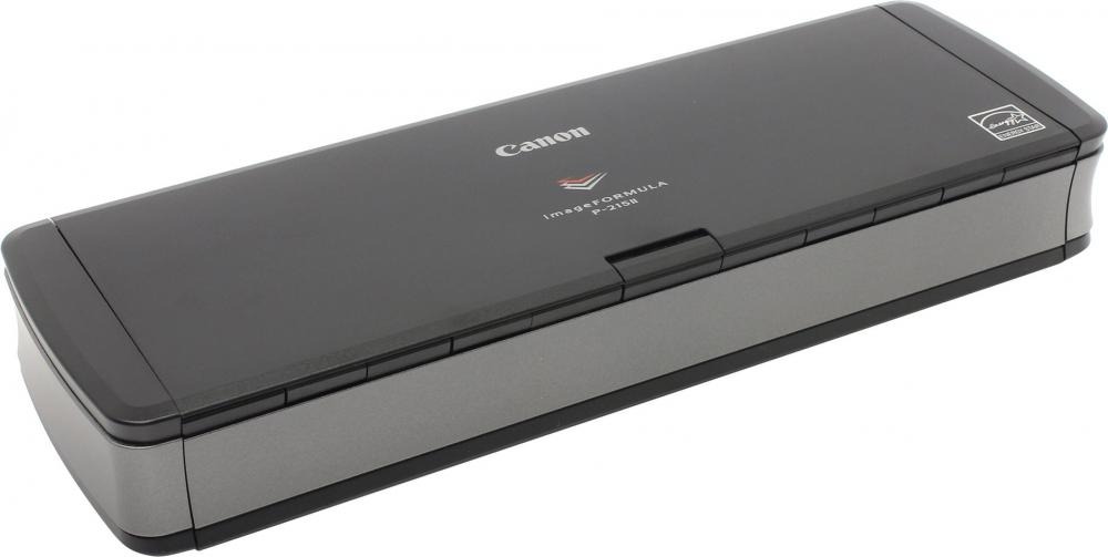 Document Scanner Canon P-215II (9705B003) USB, ADF (20 sheets - 64g/m2), 3-colour (RGB) LED, CMOS CIS 1 Line Sensor, Front/ Back/ Duplex, B&W 15ppm/30ipm Document Scanner Canon P-215II (9705B003) USB, ADF (20 sheets - 64g/m2), 3-colour (RGB) LED, CMOS CIS 1 Line Sensor, Front/ Back/ Duplex, B&W 15ppm/30ipm