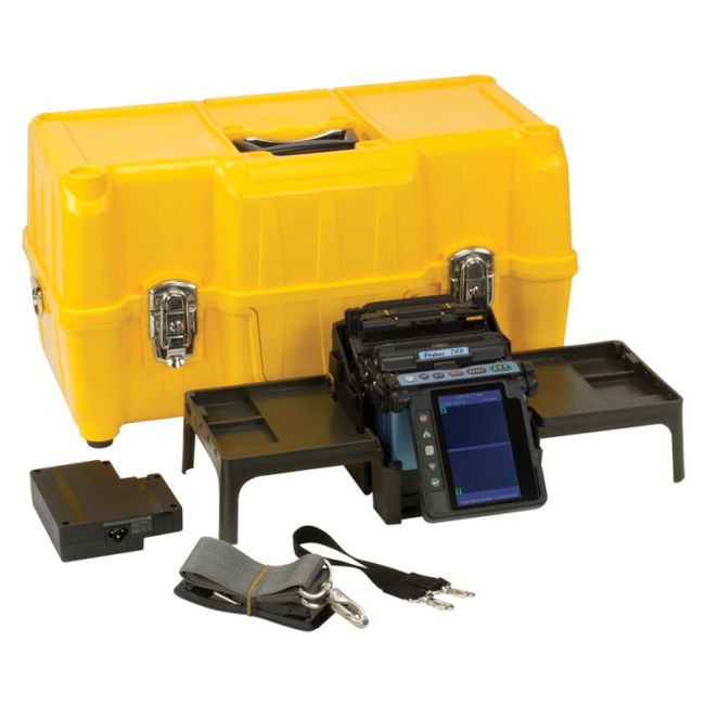 Fujikura FUSION SPLICER - 90S WITH STANDARD KIT(CT50 – Cleaver, BTR-15 Battery Pack, SS-03 – Single Fibre Stripper, ACC-15 – AC Power Cord, ADC-20 – AC Adaptor) Fujikura FUSION SPLICER - 90S WITH STANDARD KIT(CT50 – Cleaver, BTR-15 Battery Pack, SS-03 – Single Fibre Stripper, ACC-15 – AC Power Cord, ADC-20 – AC Adaptor)