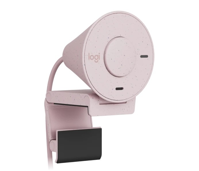 Веб-камера Logitech Brio 300 / 1080p / auto light correction / noise-reducing mic / USB-C / Rose Веб-камера Logitech Brio 300 / 1080p / auto light correction / noise-reducing mic / USB-C / Rose