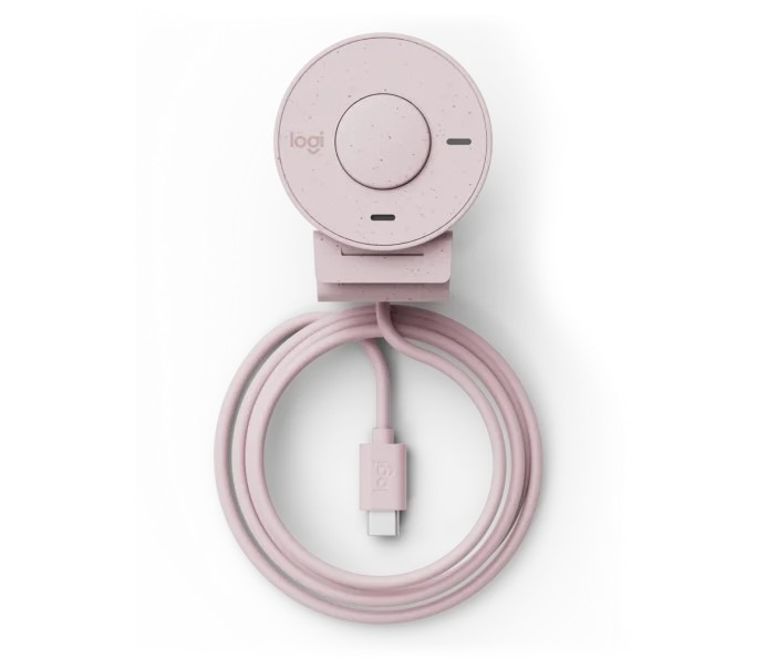 Веб-камера Logitech Brio 300 / 1080p / auto light correction / noise-reducing mic / USB-C / Rose Веб-камера Logitech Brio 300 / 1080p / auto light correction / noise-reducing mic / USB-C / Rose