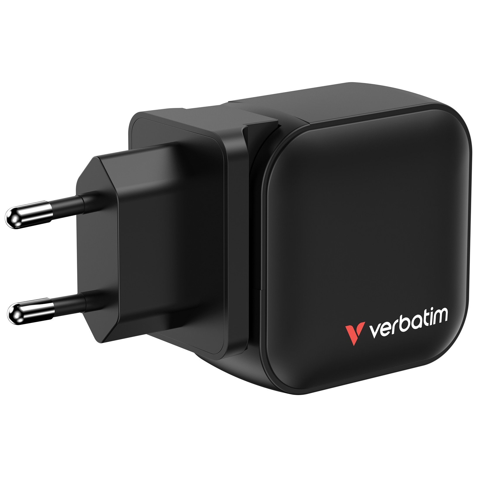 Зарядное устройство (US/UK/EU) Verbatim Mini GaN / 70W / 3 порта Зарядное устройство (US/UK/EU) Verbatim Mini GaN / 70W / 3 порта