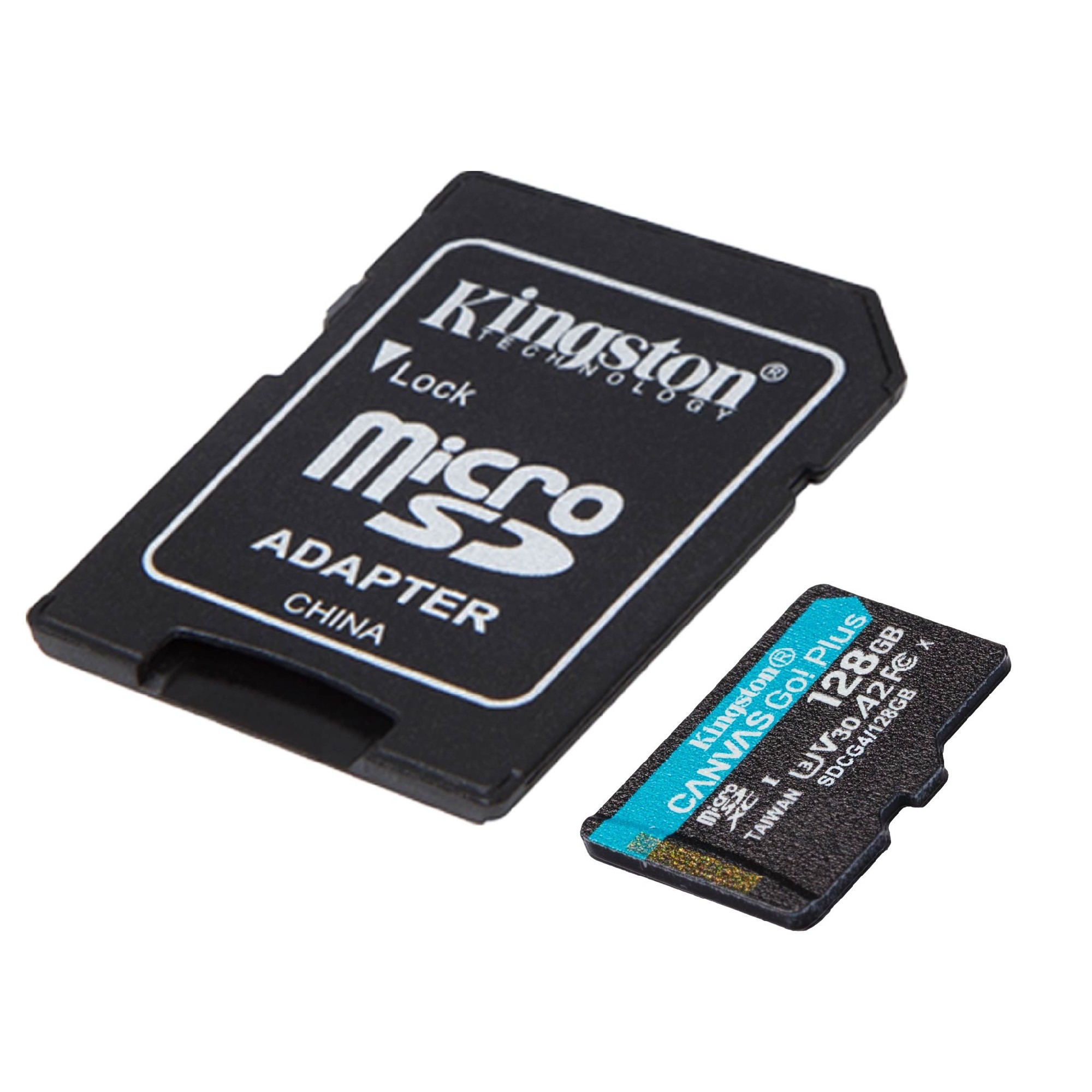 Card de memorie microSD 128GB Kingston Canvas Go Plus Gen 4, A2, up to 200MB/s, + SD adapter Card de memorie microSD 128GB Kingston Canvas Go Plus Gen 4, A2, up to 200MB/s, + SD adapter