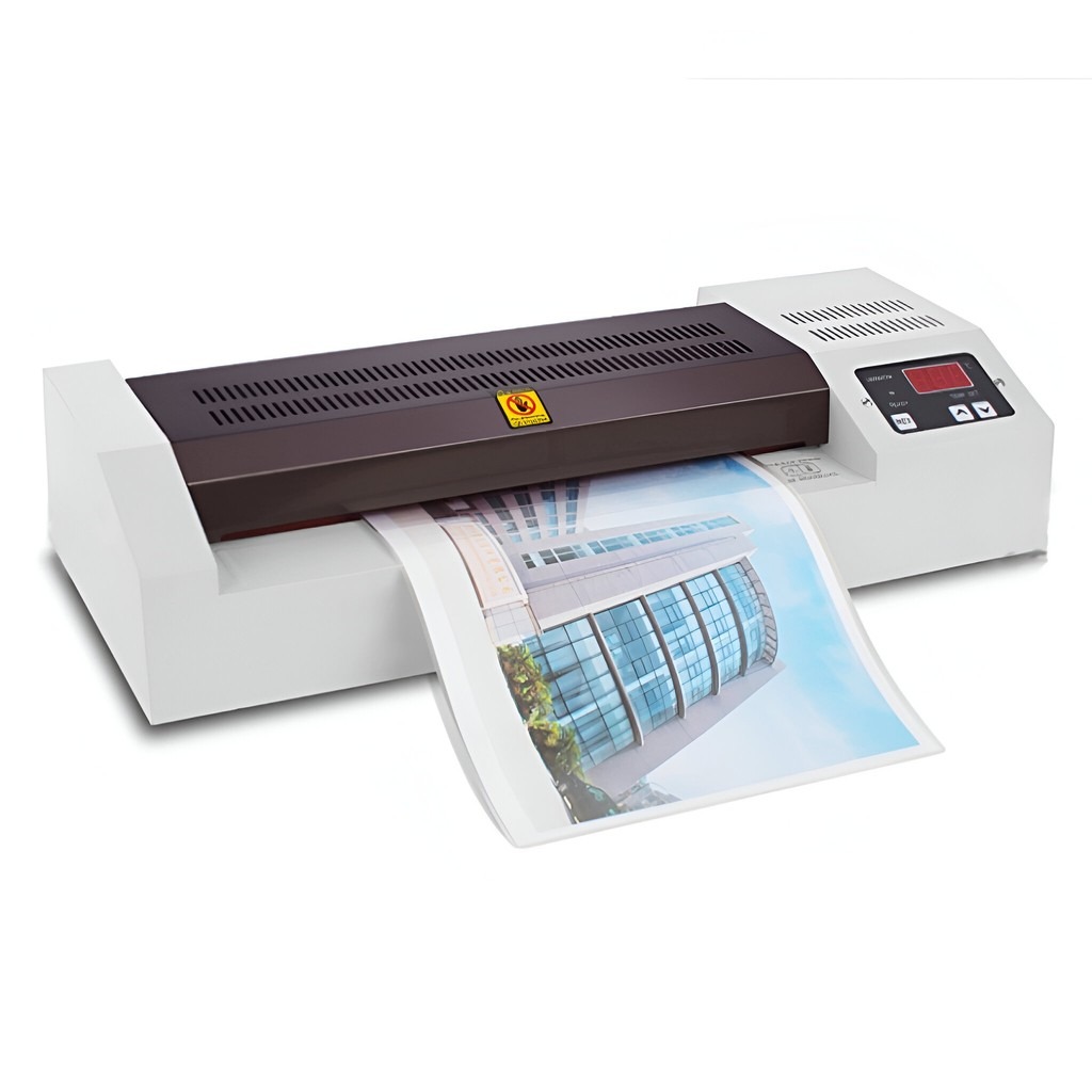 Qsmile LM320 A3, Rollers: 2(hot shoe), Reverse, Input width: 320 mm,Speed: 60 cm/min, Min Film thickness: 50(2*25) microns, Max. film thickness: 250(2*125) microns, Min Film size: Credit card size (54*86 mm), Max. Paper size: A3, Max. lam. thickness: 1 mm