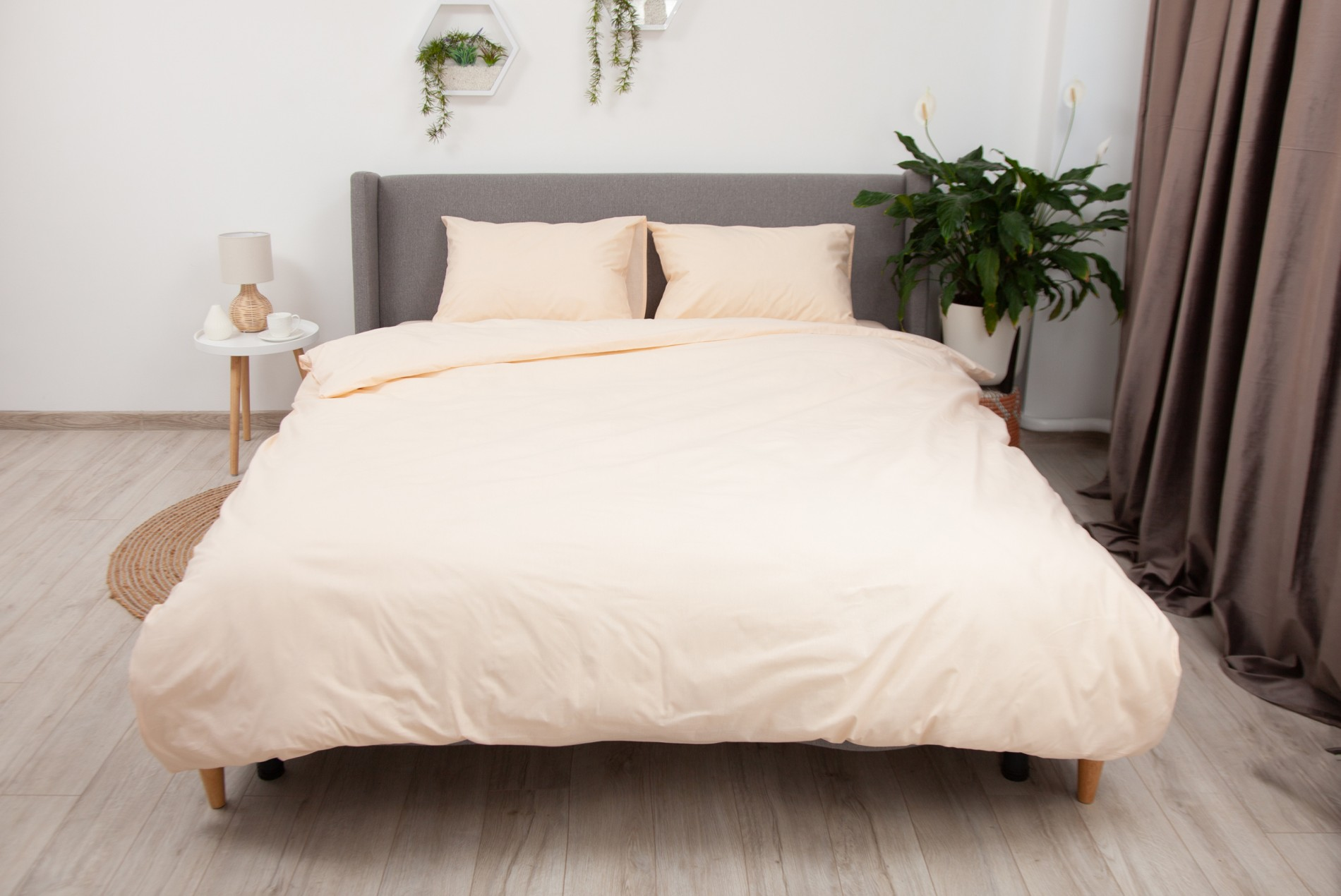 Set de lenjerie pentru pat Relaxe Home Soft Dreams 200 x 220 cm Creamy