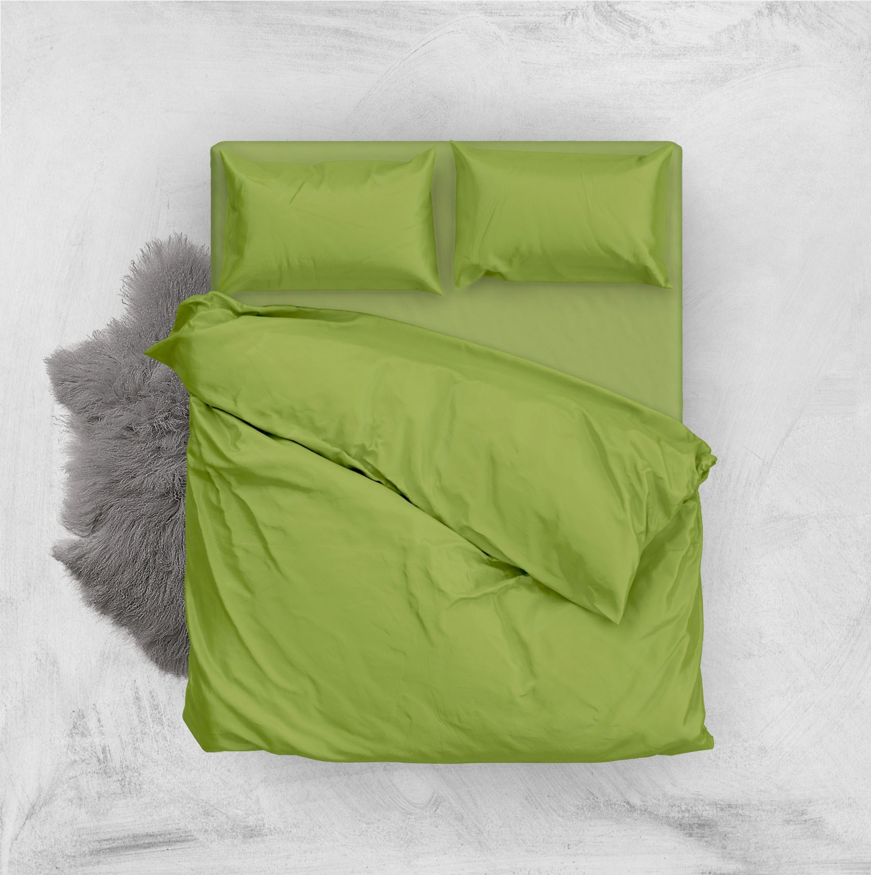 Set de lenjerie pentru pat Relaxe Home Soft Dreams 200 x 220 cm Muted Green