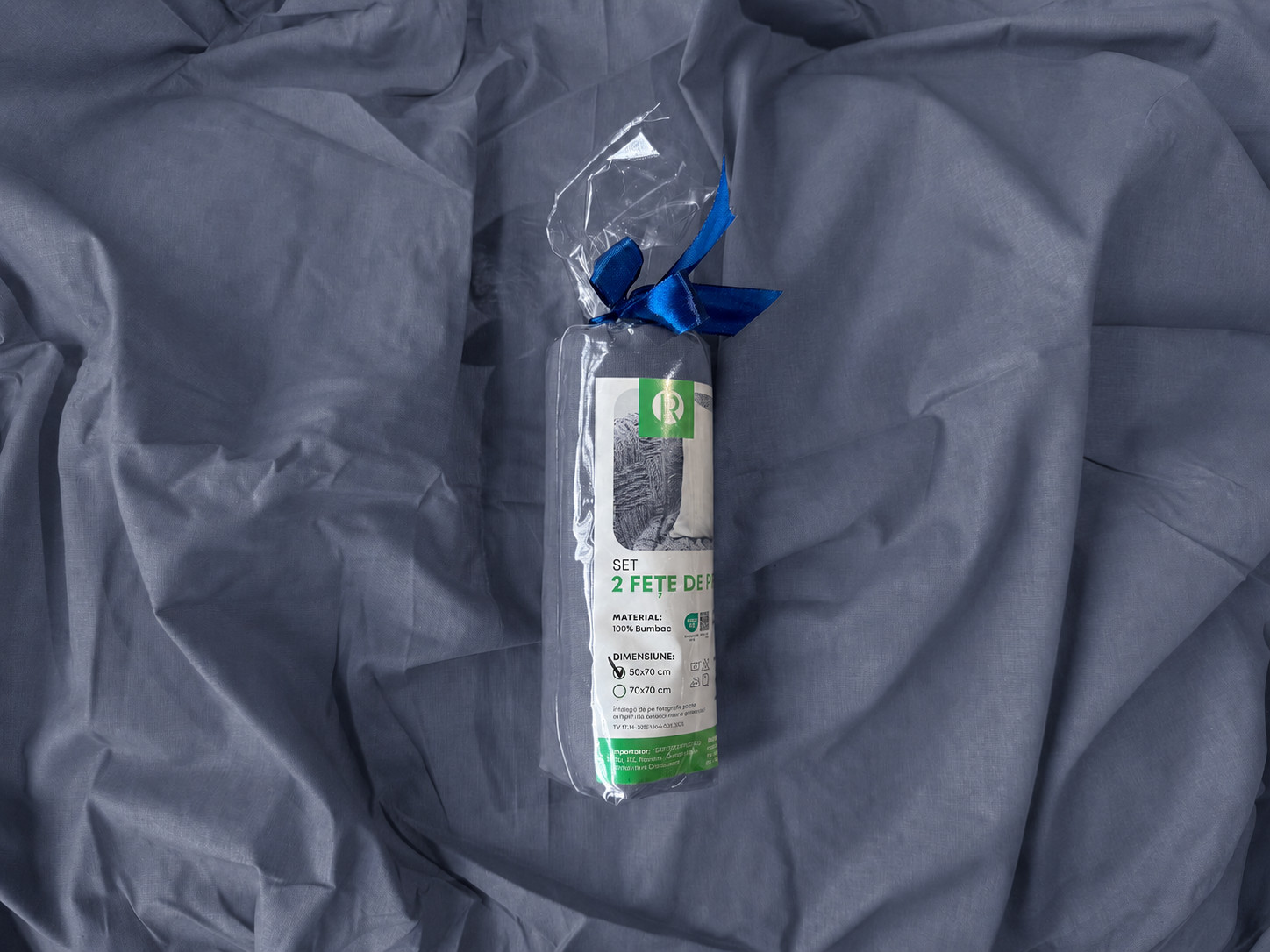 Комплект из 2 наволочек Relaxe Home 50 x 70 см Ashen