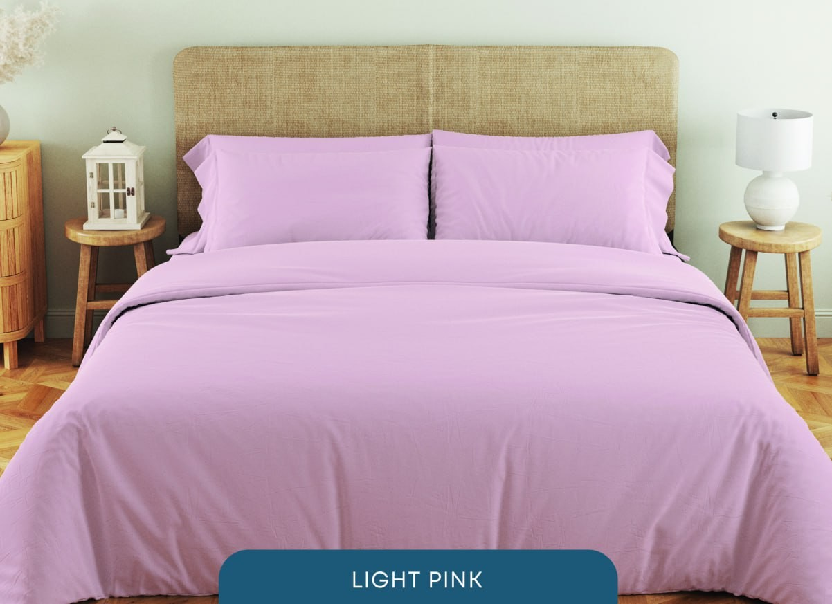 Комплект постельного белья Relaxe Home Soft Dreams 200 x 220 см Light Pink