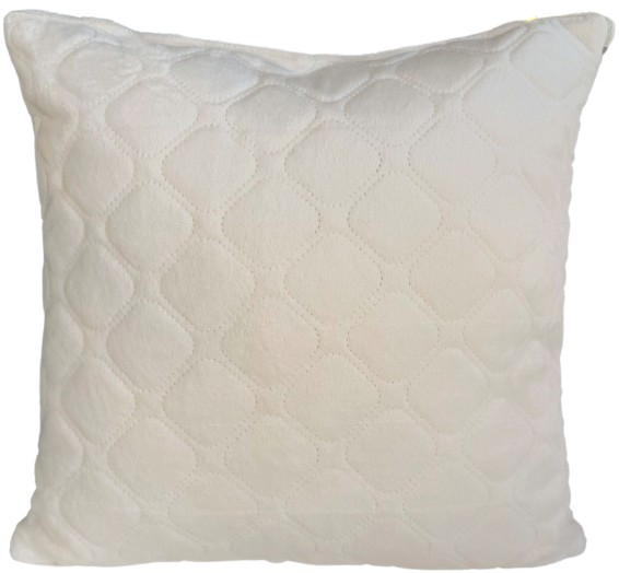 Pernă decorativă Relaxe Home Velure 40 x 40 cm Milky