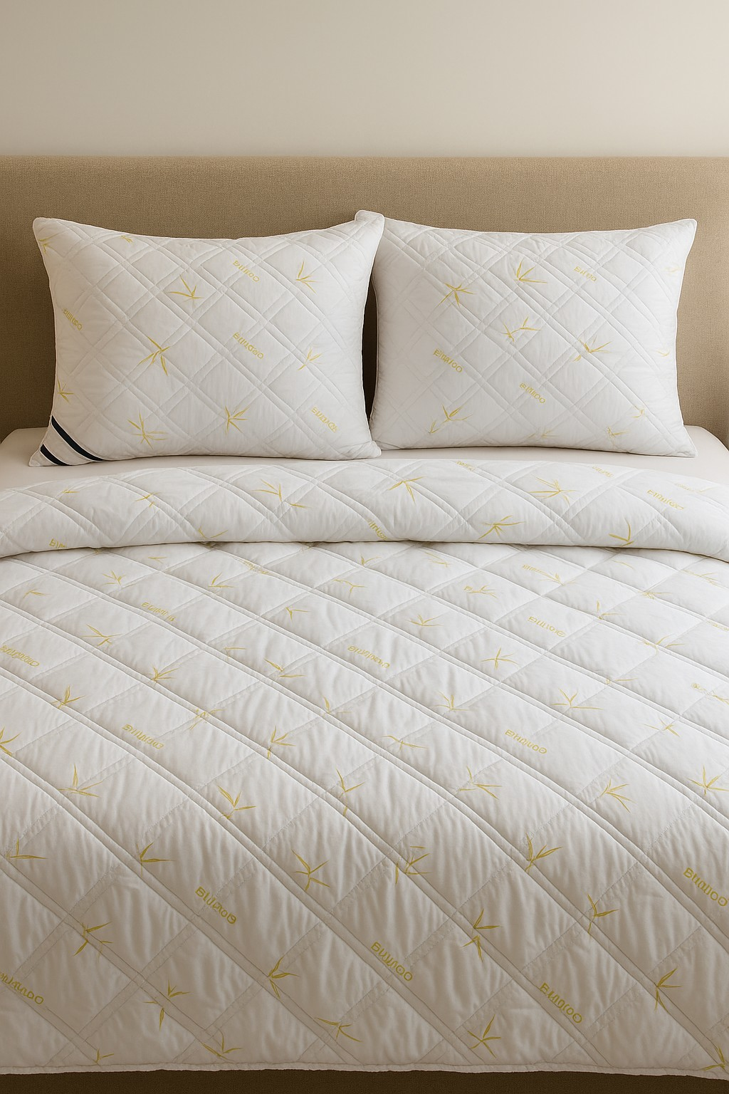 Set Plapuma + 2 perne Somnart Bamboo 200 x 220 cm Set Plapuma + 2 perne Somnart Bamboo 200 x 220 cm