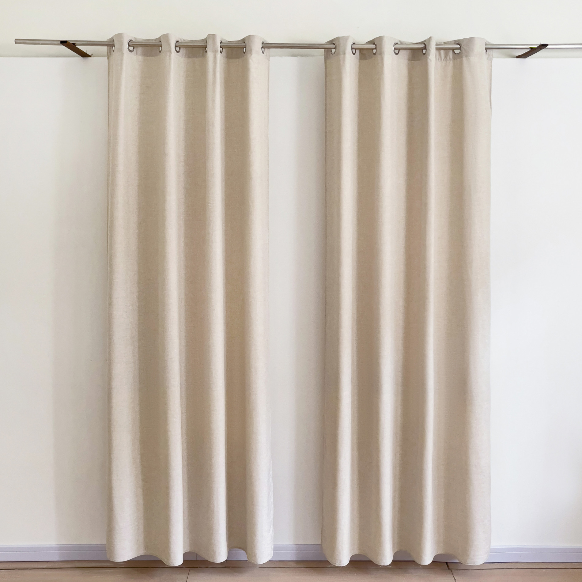 Draperie Softica Faux 140 x 240 cm Beige Draperie Softica Faux 140 x 240 cm Beige