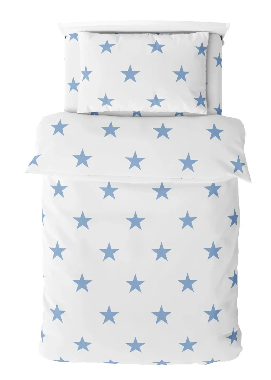Подростковое постельное бельё "Soft Dreams" 145 x 210 см Stars Blue