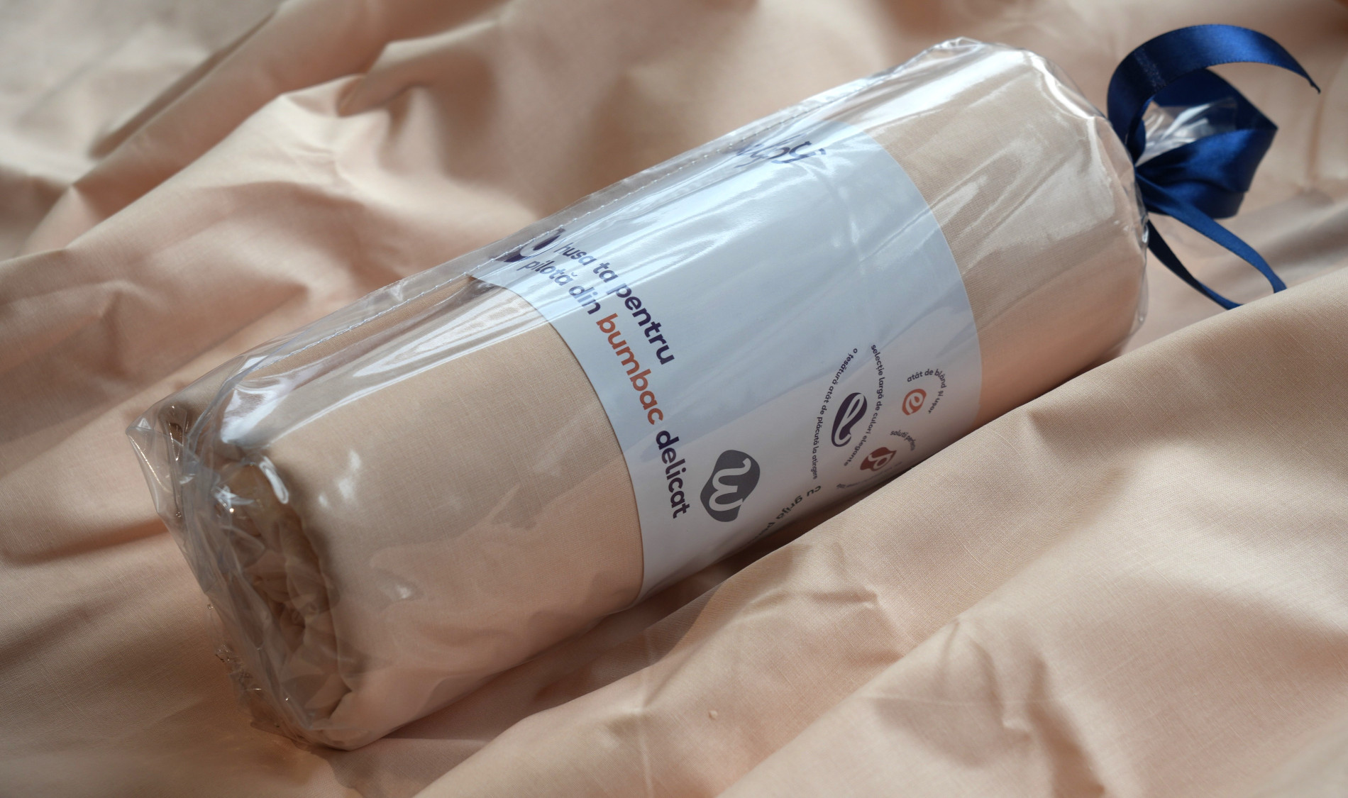 Cearșaf pentru pilotă Welpy 200 x 220 cm Creamy Cearșaf pentru pilotă Welpy 200 x 220 cm Creamy