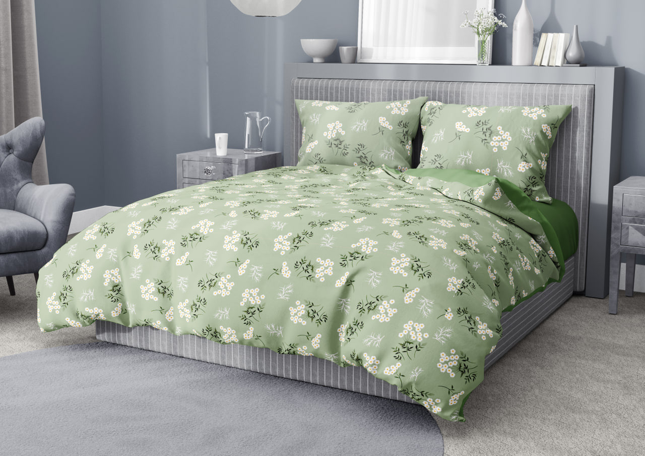 Комплект постельного белья Relaxe Home Soft Dreams 200 x 220 см Gaisy Front