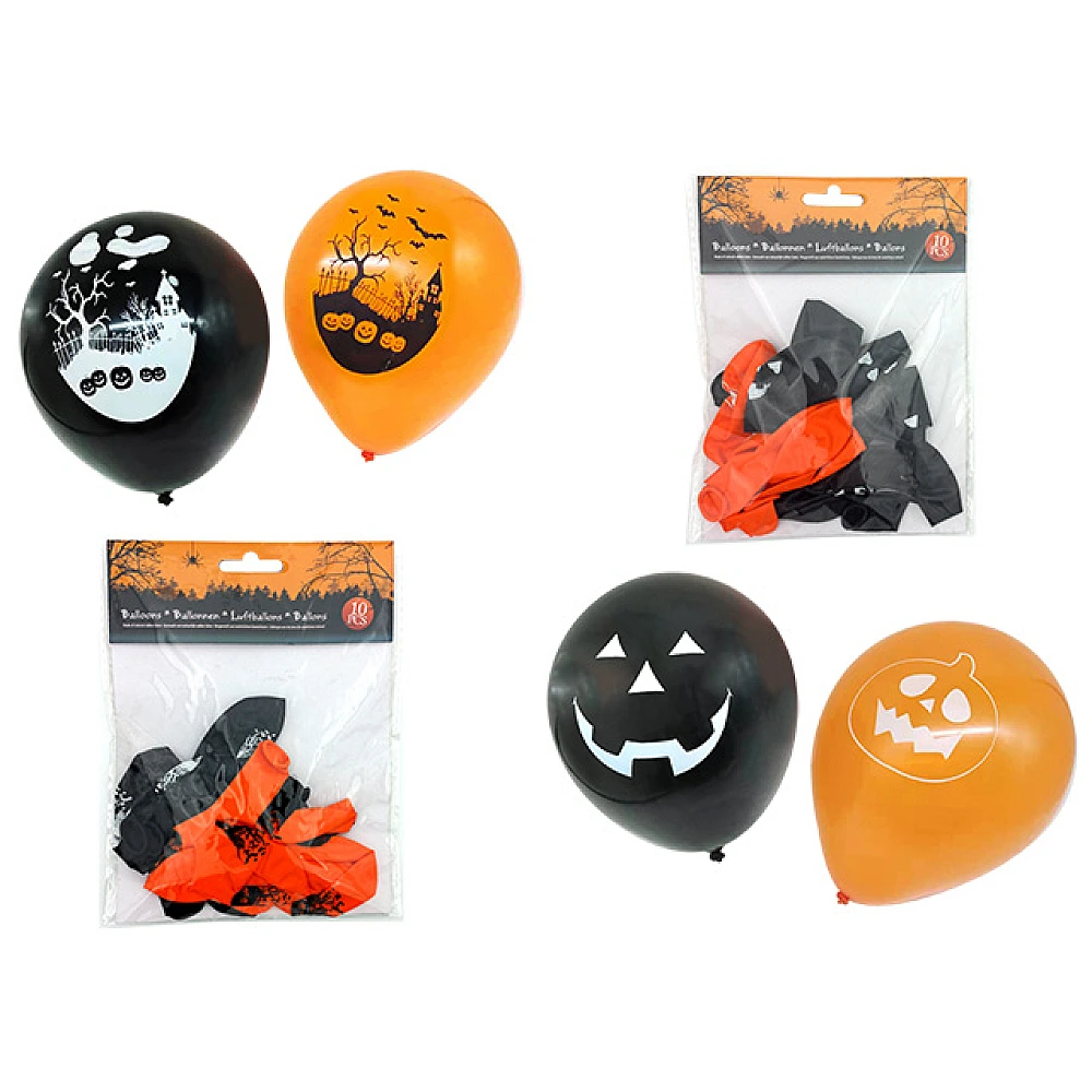 Set baloane Halloween 10buc