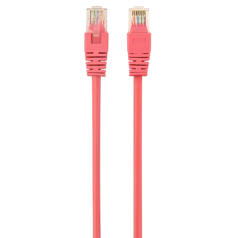 Патч-корд Cablexpert PP12-2M/RO, CAT5e UTP, 2м, Розовый Патч-корд Cablexpert PP12-2M/RO, CAT5e UTP, 2м, Розовый