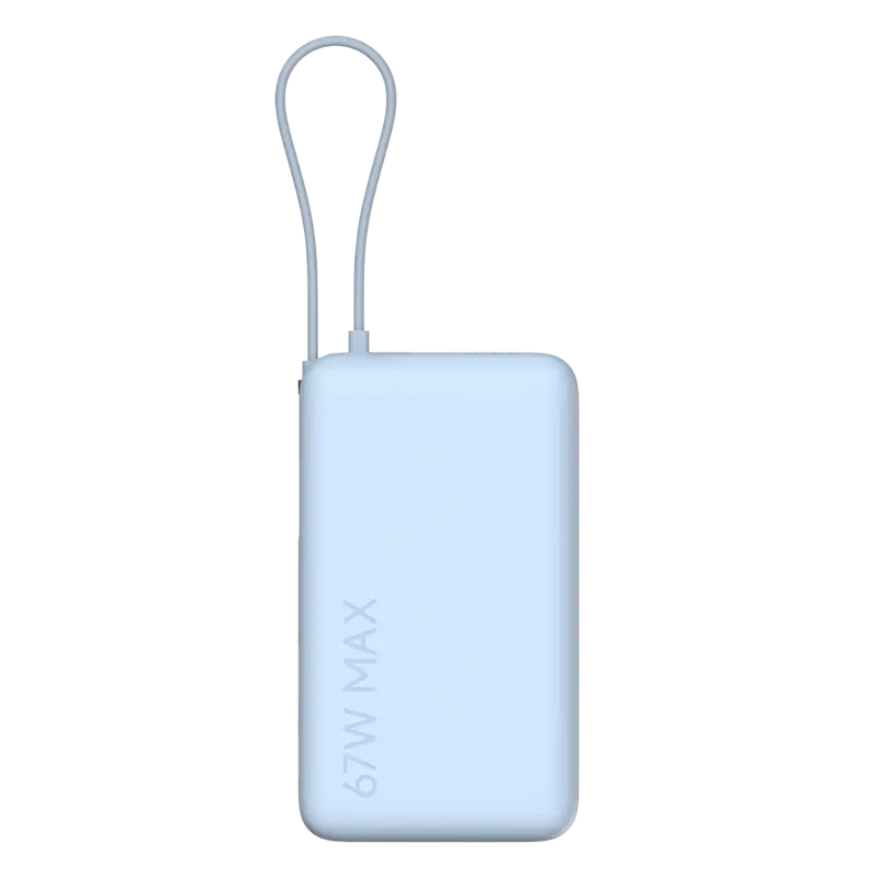 Acumulator extern Xiaomi BHR08NZGL, 10000mAh, Albastru deschis Acumulator extern Xiaomi BHR08NZGL, 10000mAh, Albastru deschis