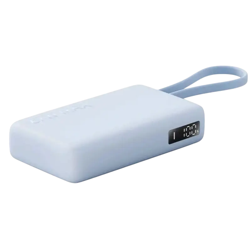 Acumulator extern Xiaomi BHR08NZGL, 10000mAh, Albastru deschis Acumulator extern Xiaomi BHR08NZGL, 10000mAh, Albastru deschis