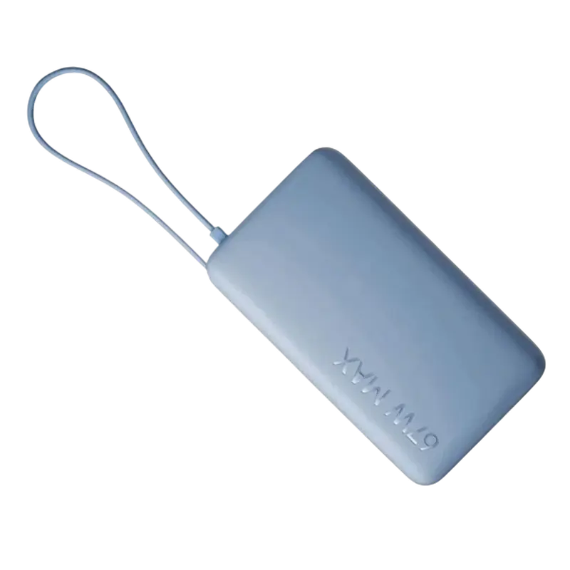 Acumulator extern Xiaomi BHR08NZGL, 10000mAh, Albastru deschis Acumulator extern Xiaomi BHR08NZGL, 10000mAh, Albastru deschis