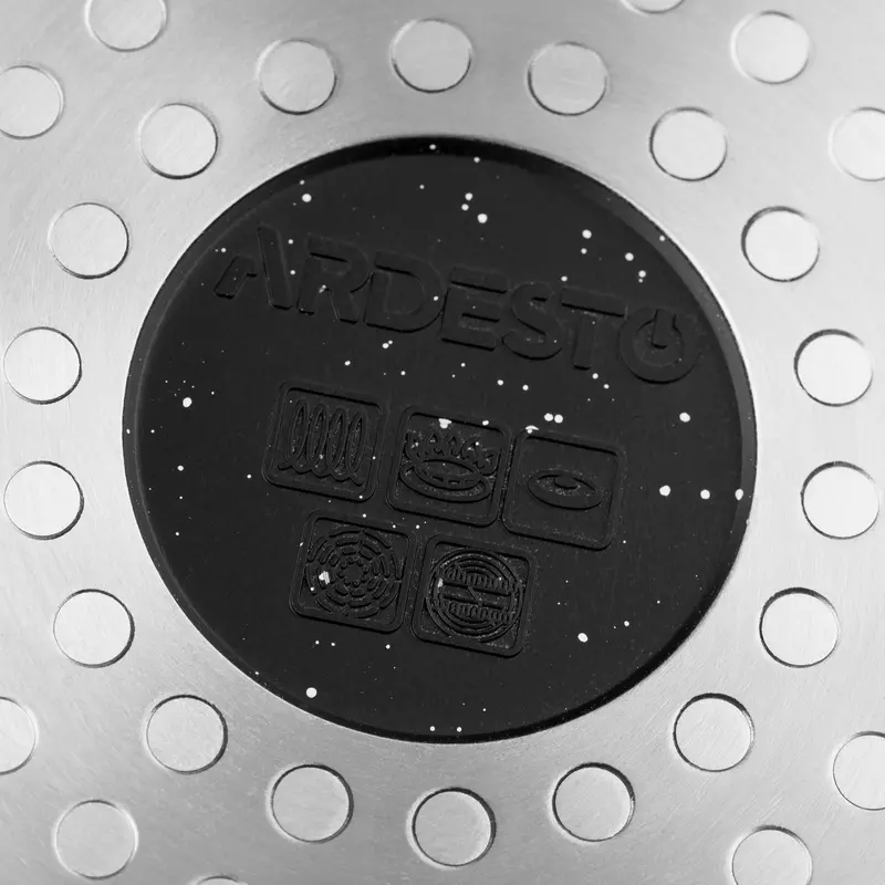 Ковш Ardesto AR2412GES, 1,4л, 16см, Чёрный Ковш Ardesto AR2412GES, 1,4л, 16см, Чёрный