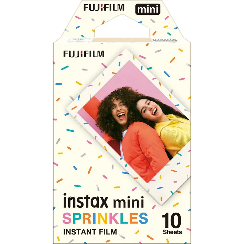 Fujifilm Instax Mini Instant Film Sprinkles (10 sheets), Multicolor Fujifilm Instax Mini Instant Film Sprinkles (10 sheets), Multicolor