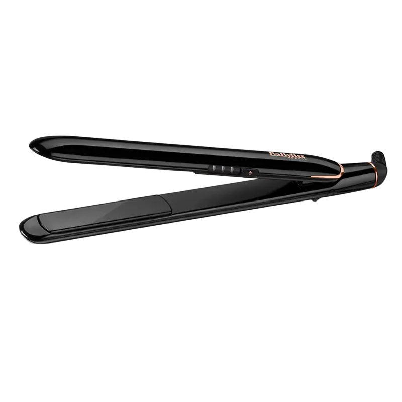 Placă de îndreptat părul BaByliss Smooth Finish ST250E, Negru Placă de îndreptat părul BaByliss Smooth Finish ST250E, Negru