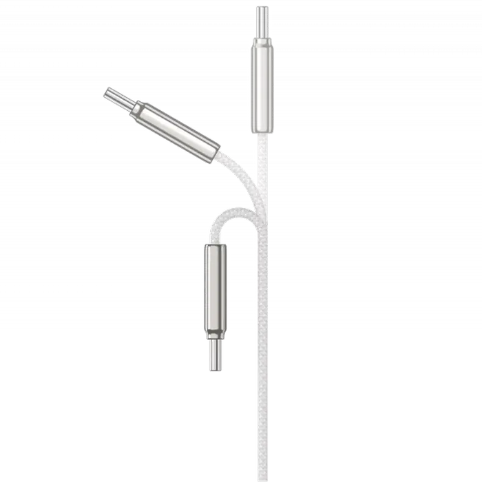 Cablu Type-C (Type-C), Proove AirLine 60W (1m), White Cablu Type-C (Type-C), Proove AirLine 60W (1m), White