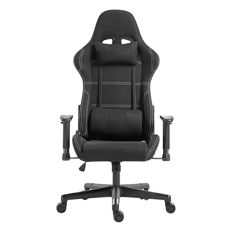 Игровое кресло Lumi CH06-14, Ткань, Чёрный Игровое кресло Lumi CH06-14, Ткань, Чёрный