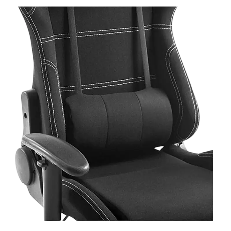 Игровое кресло Lumi CH06-14, Ткань, Чёрный Игровое кресло Lumi CH06-14, Ткань, Чёрный