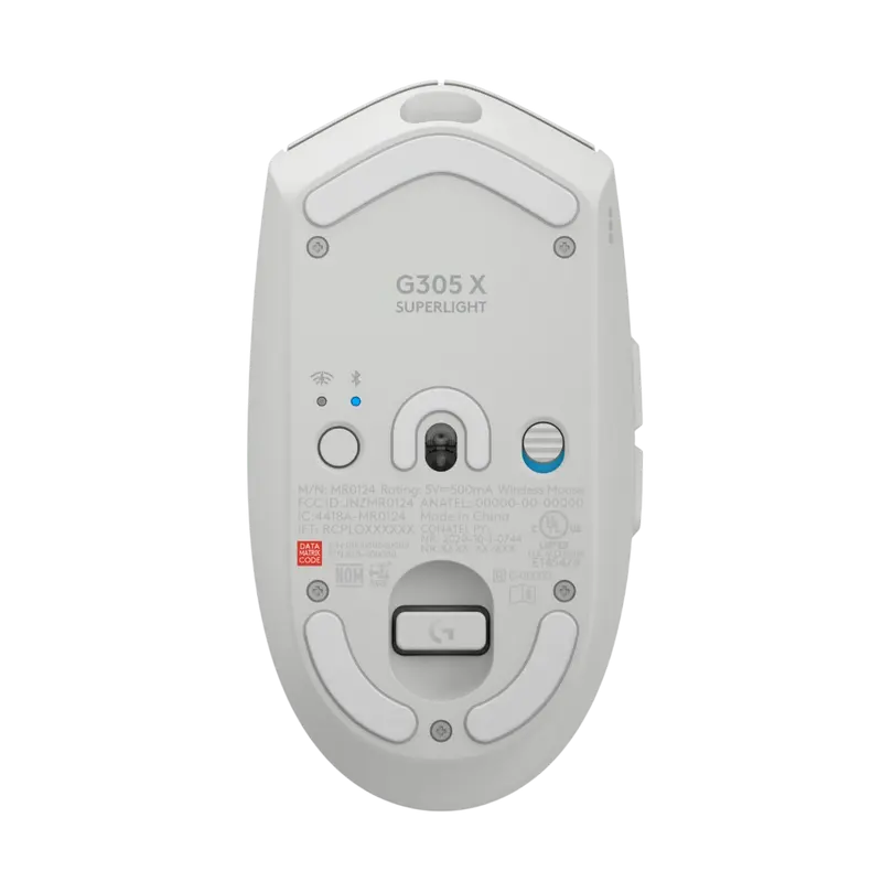 Gaming Wireless Mouse Logitech G305 X SUPERLIGHT WHITE 2.4GHZ Gaming Wireless Mouse Logitech G305 X SUPERLIGHT WHITE 2.4GHZ