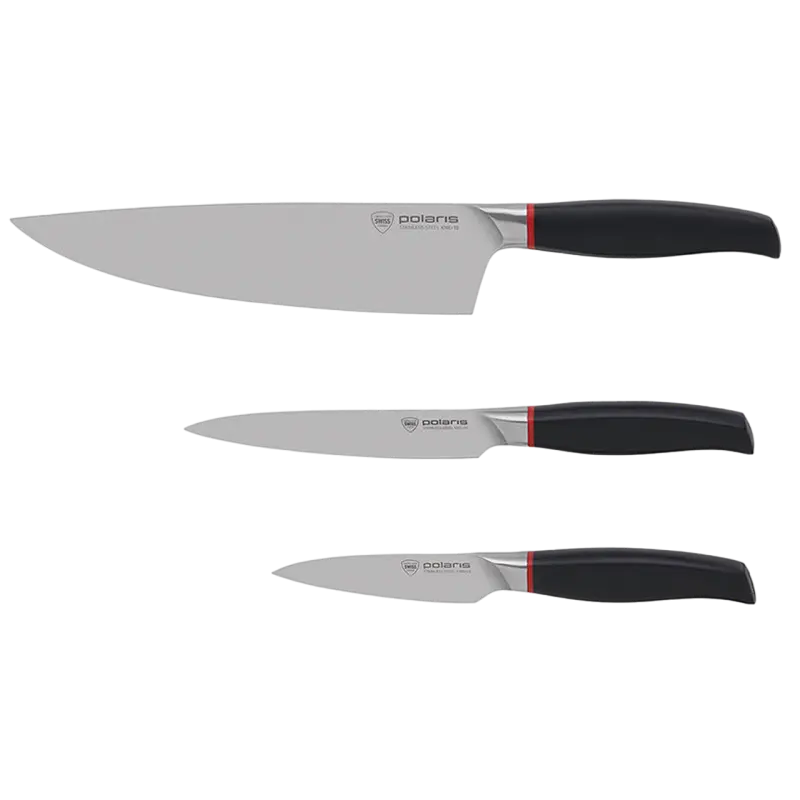 Set de Cuțite Polaris PRO collection-3SS, Negru Set de Cuțite Polaris PRO collection-3SS, Negru