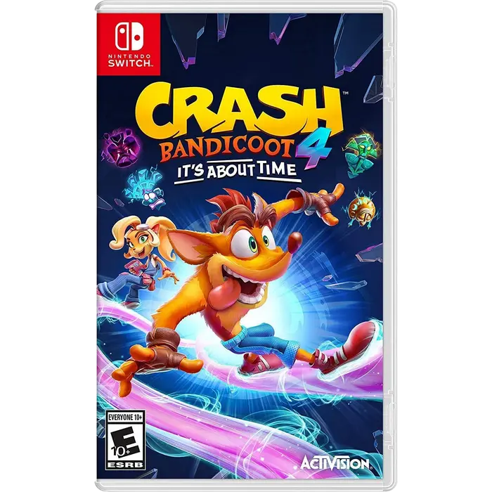 ActiVision Crash Bandicoot 4: It’s About Time, Acțiune și aventură, Nintendo Switch, Cartridge ActiVision Crash Bandicoot 4: It’s About Time, Acțiune și aventură, Nintendo Switch, Cartridge