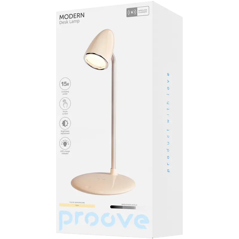 Настольная лампа Proove Modern, Бежевый Настольная лампа Proove Modern, Бежевый