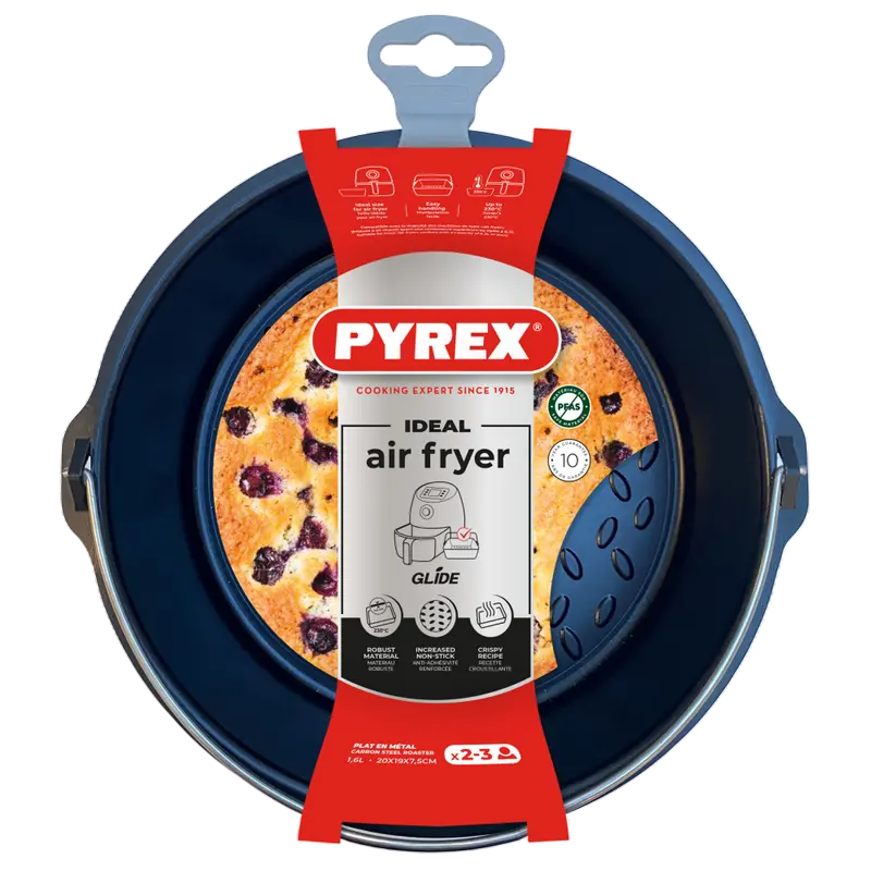 Форма для выпечки Pyrex AF20DR6, Черный Форма для выпечки Pyrex AF20DR6, Черный