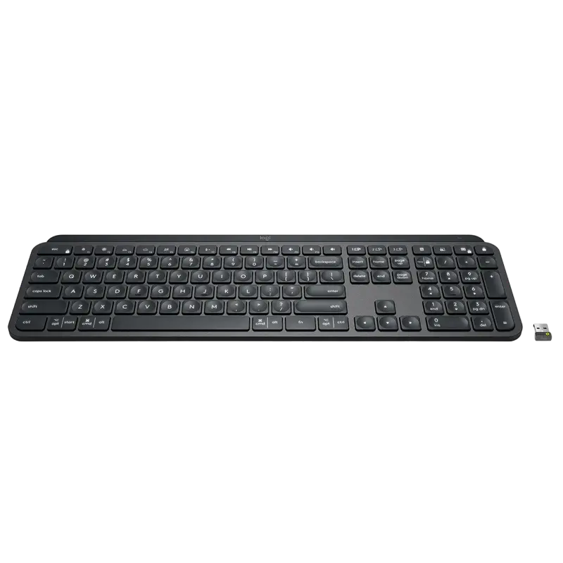 Клавиатура Logitech MX Keys for Business, Беспроводное, Графитовый Клавиатура Logitech MX Keys for Business, Беспроводное, Графитовый