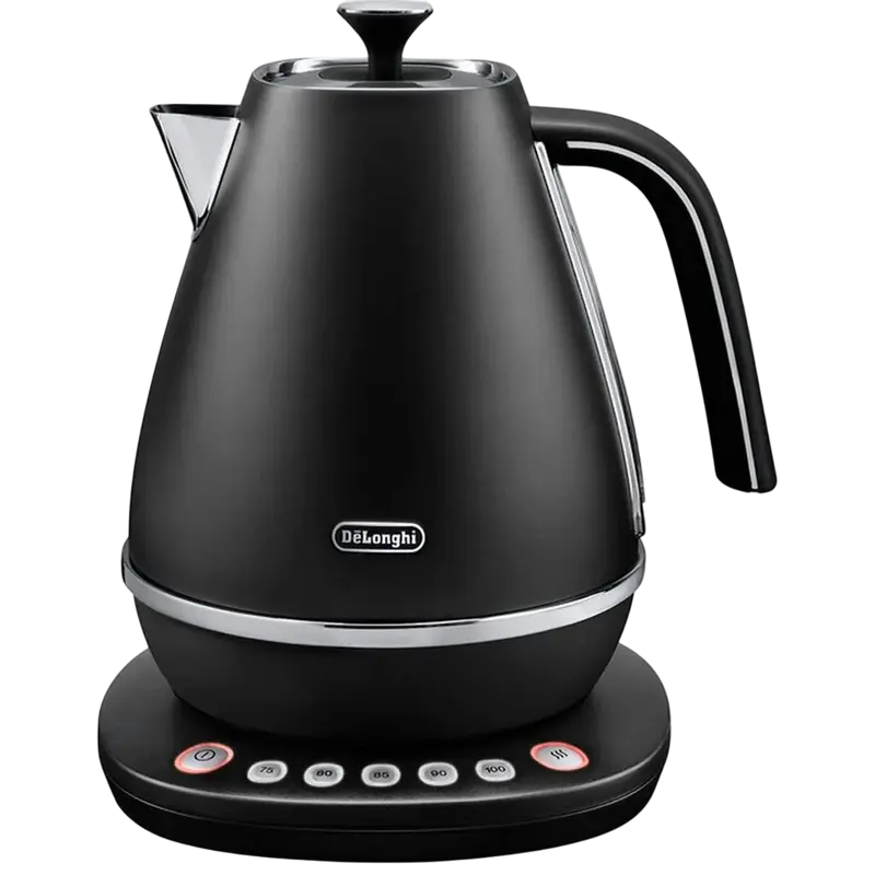 Fierbător electric DeLonghi KBY 2011 BK, Negru Fierbător electric DeLonghi KBY 2011 BK, Negru