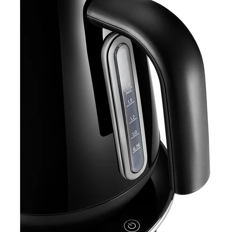 Fierbător electric DeLonghi KBY 2011 BK, Negru Fierbător electric DeLonghi KBY 2011 BK, Negru