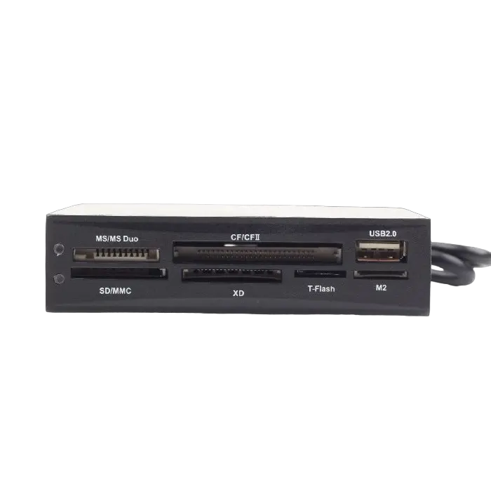 Cititor de carduri Gembird FDI2-ALLIN1-02-B, , Negru Cititor de carduri Gembird FDI2-ALLIN1-02-B, , Negru