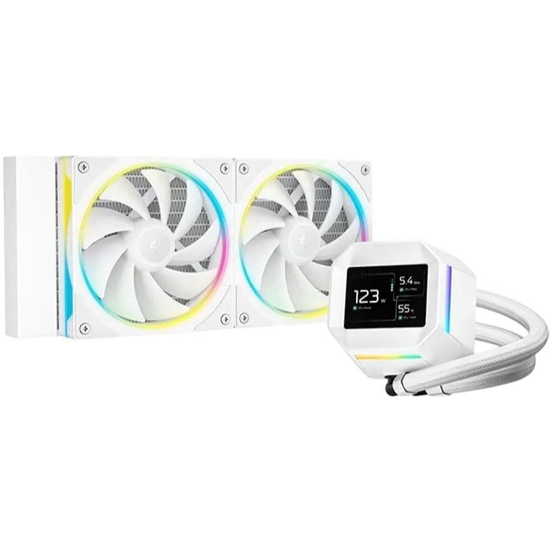 Cooler procesor Deepcool LM240 WH Cooler procesor Deepcool LM240 WH