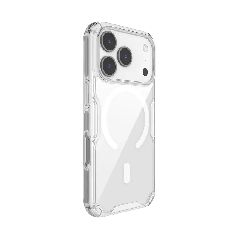 Чехол Nillkin Nature Pro Magnetic для Apple iPhone 17 Pro, Прозрачный Чехол Nillkin Nature Pro Magnetic для Apple iPhone 17 Pro, Прозрачный