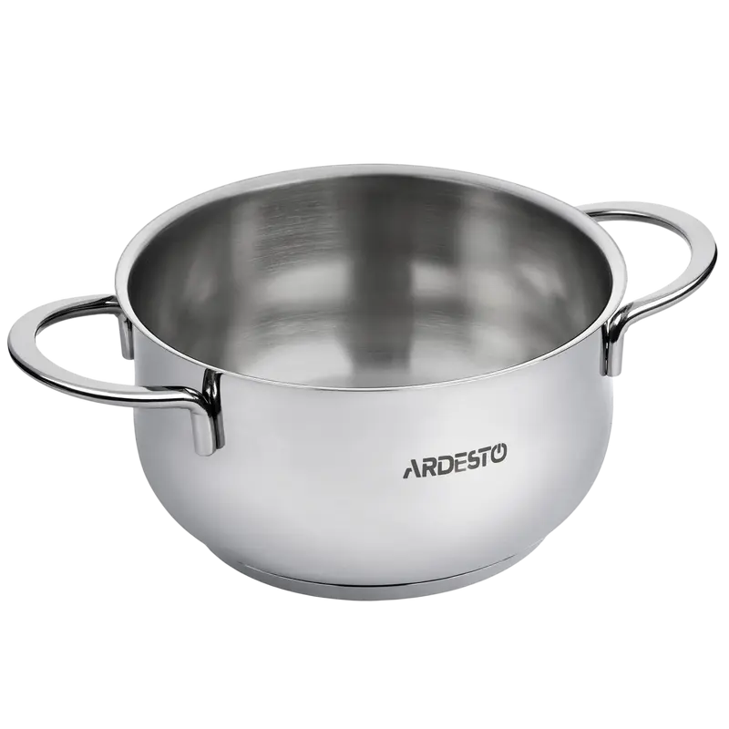 Cratiță Ardesto AR0723S, 2,3L, 18cm, Oțel inoxidabil Cratiță Ardesto AR0723S, 2,3L, 18cm, Oțel inoxidabil