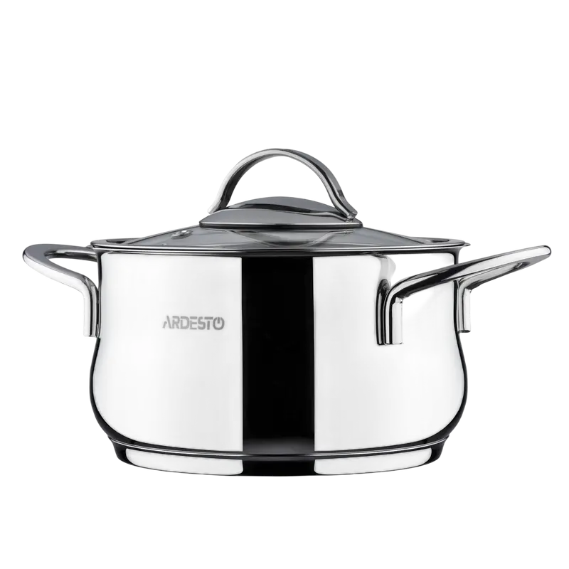 Cratiță Ardesto AR0723S, 2,3L, 18cm, Oțel inoxidabil Cratiță Ardesto AR0723S, 2,3L, 18cm, Oțel inoxidabil