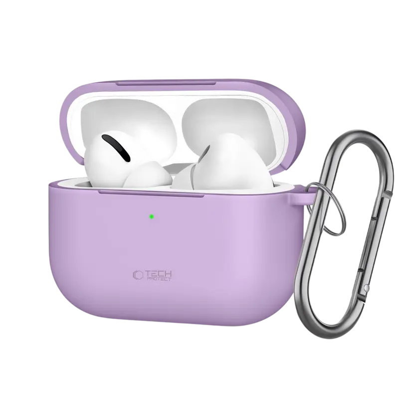 Чехол для Airpods Tech Protect Hook Apple Airpods Pro 3, Лаванда