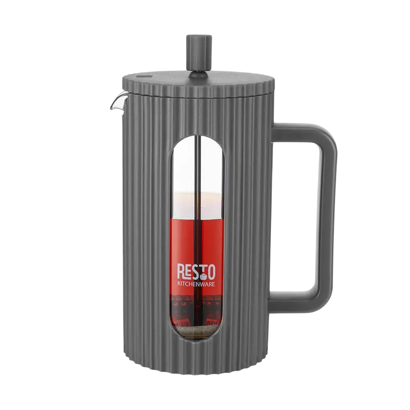 Cafetiera French Press RESTO 90535, 1L, Gri inchis Cafetiera French Press RESTO 90535, 1L, Gri inchis