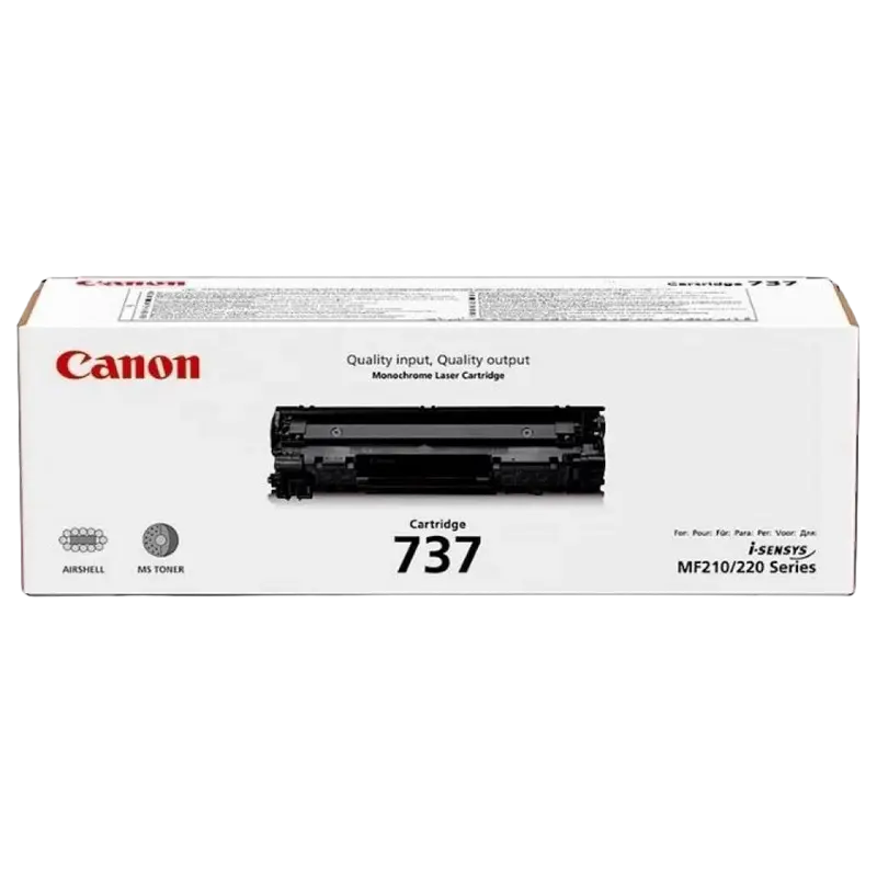 Cartuş Canon 737, Negru Cartuş Canon 737, Negru