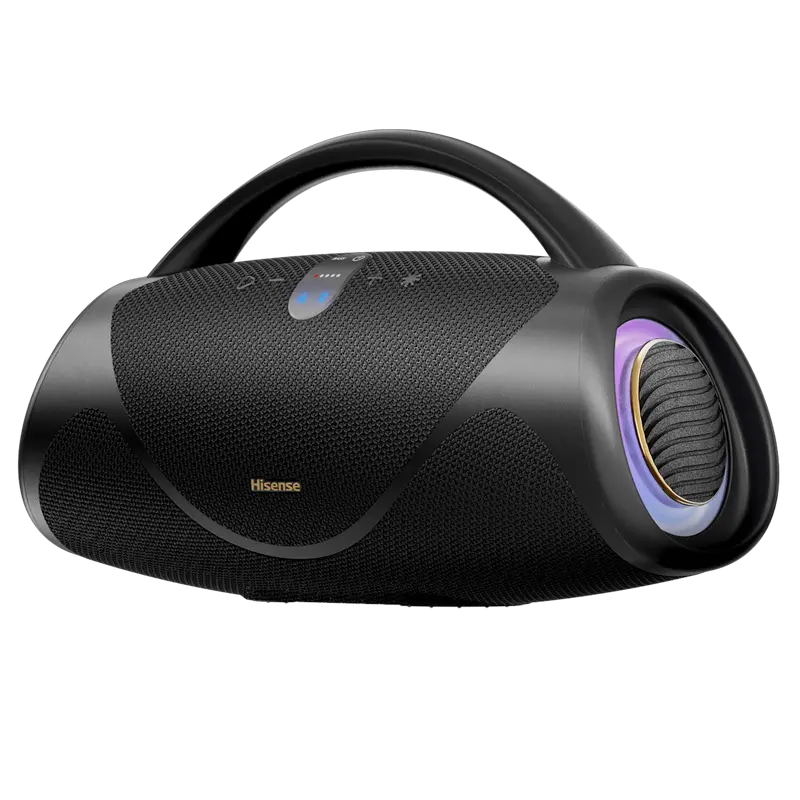 Portable Speakers VoyageBoom Hisense, Black Portable Speakers VoyageBoom Hisense, Black