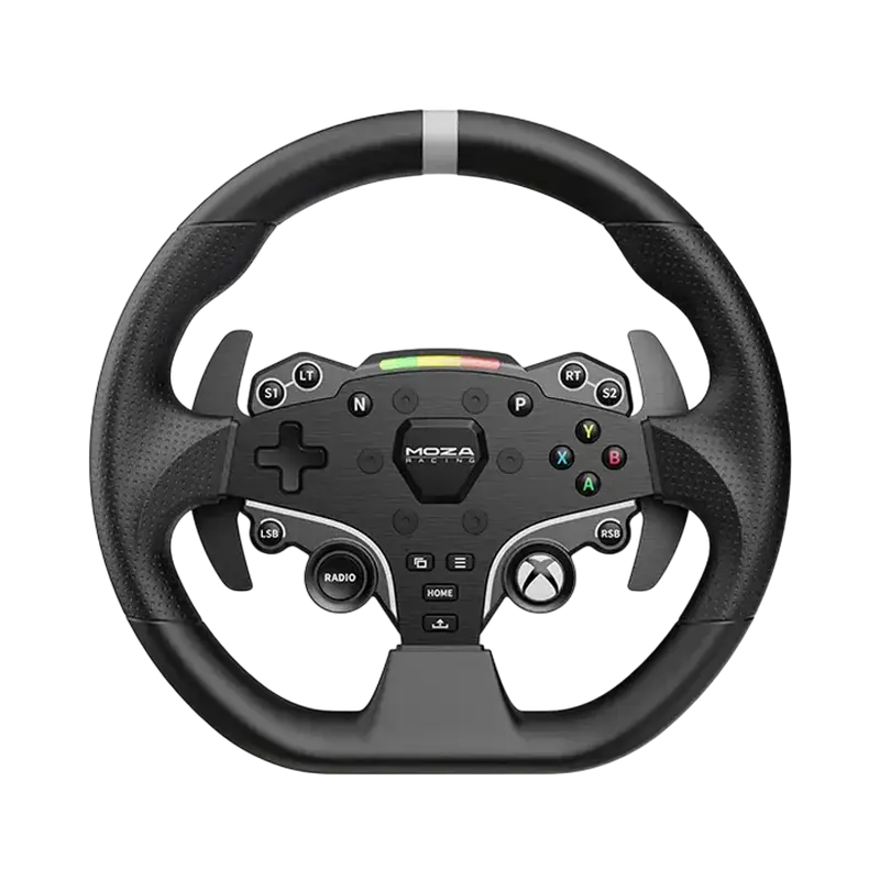 База для руля MOZA ESX Steering Wheel for PC & Xbox, Чёрный База для руля MOZA ESX Steering Wheel for PC & Xbox, Чёрный