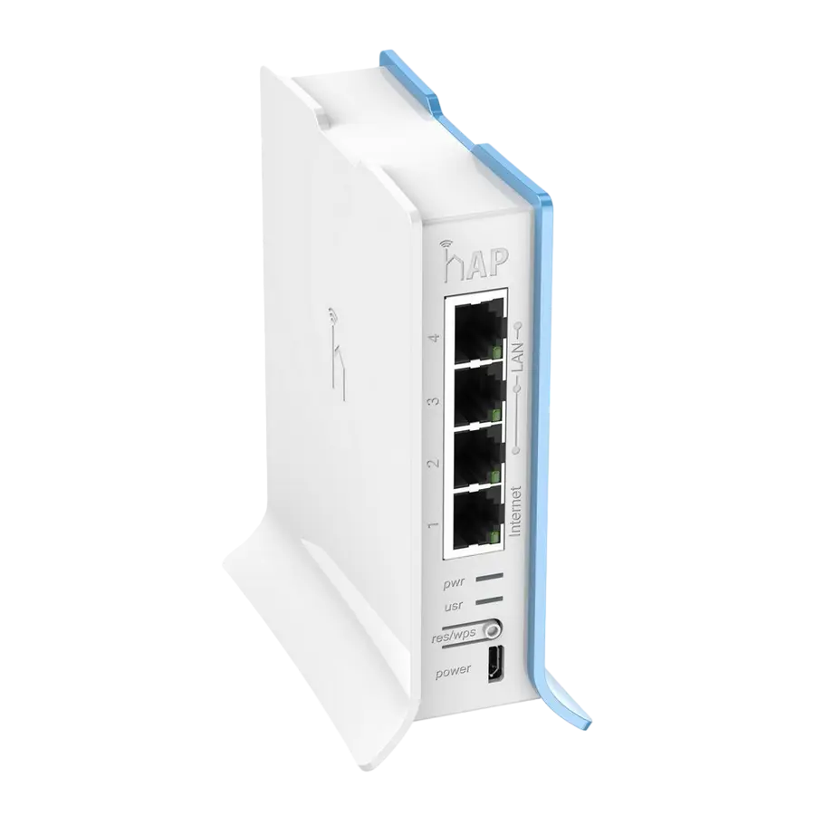 Маршрутизатор MikroTik hAP Lite TC, Синий Маршрутизатор MikroTik hAP Lite TC, Синий